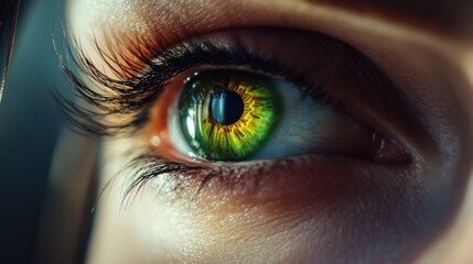 Close Up of a Human Eye