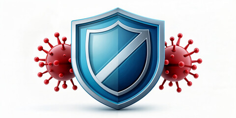 antivirus icon. protection, computer