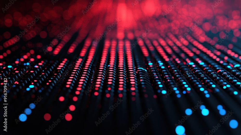 Poster futuristic behavioral economic integration: digital platforms providing insights in high detail with