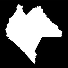 Chiapas state map, administrative division of the country of Mexico. Vector illustration.