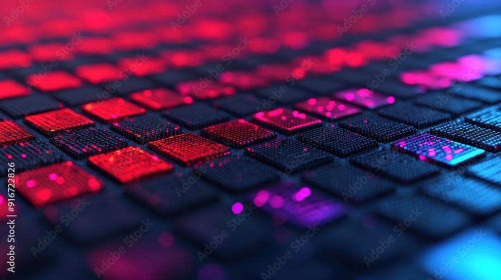 Aufkleber futuristic social economic modeling on digital platform with copy space for text in 8k high detail -
