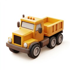 Yellow Dump Truck