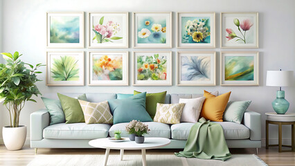 Fototapeta premium Nice soft white background