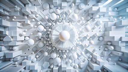 Fototapeta premium Nice soft white background