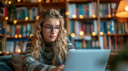 Student studying online curriculum, teacher feedback sessions, comprehensive digital education tools