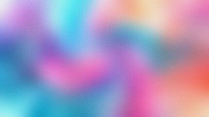 Abstract colorful blurred background. Soft, blurred background with a blend of pastel blue, pink, and orange hues. Perfect for creating a dreamy and ethereal atmosphere in your designs.