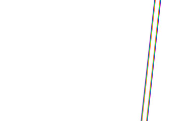  white background with creative rainbow lines. Arrange the lines in a flowing, dynamic pattern that curves and intersects, showcasing a spectrum of vibrant colors. This design adds a playful and color