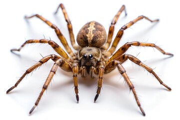 Obraz premium spider isolated on white background