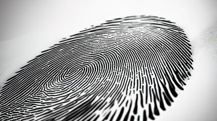 Macro photo fingerprint