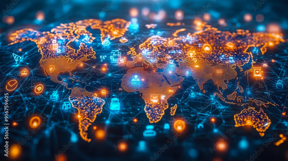 Poster global document collaboration network: ai-driven document management and connectivity across contine