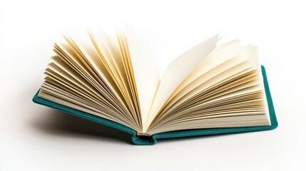 Album Notebook With White Blank Sheets, Open For Creativity