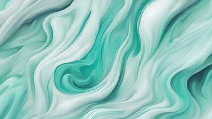 Fototapeta premium mint ink liquid background