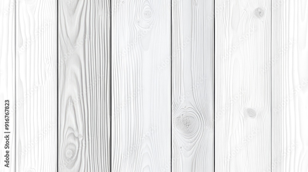 Poster smooth light gray wood planks create a serene and minimalist background suitable for various creativ