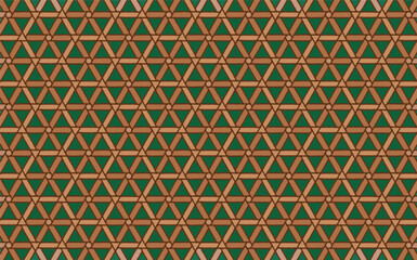 ฺBasketry pattern design hexagon sameless repeat for decorate new art deco style products and other. colorful, line, cycle, interior, frame, art deco, deco, create, luxury.