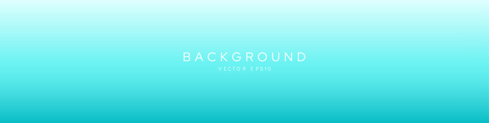 Turquoise green gradient background banner transition style vector design