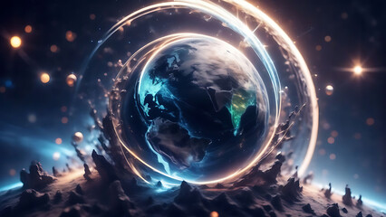 Obraz premium background with space