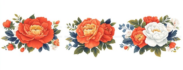 A beautifully decorated vintage blank page with a floral border for writing