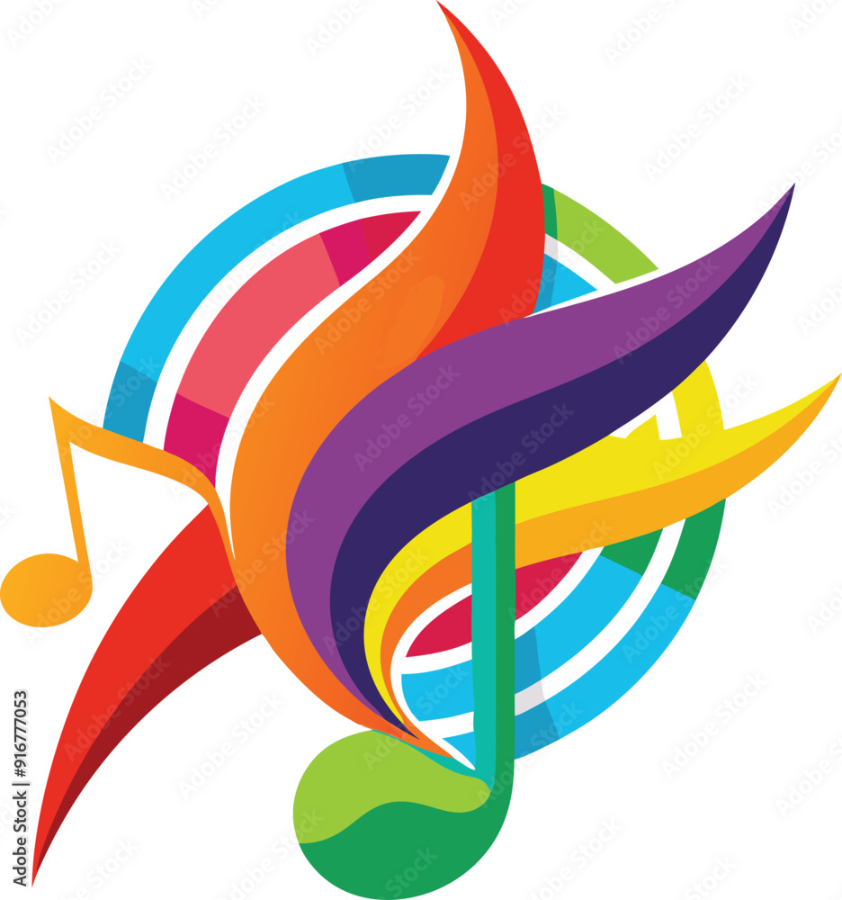 Poster abstract vector background with wave