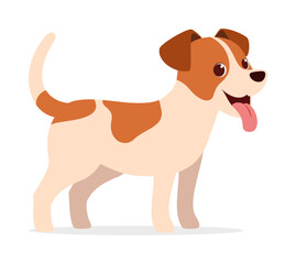 happy cute jack russell dog with good quality and design