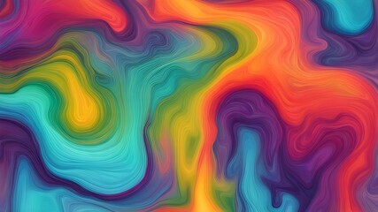 Fototapeta premium rainbow ink liquid background 