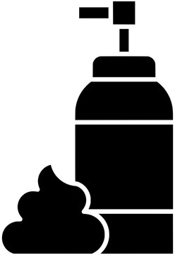 recommend clip art: barber illustration barbershop silhouette beard logo salon icon razor outline cream hair male grooming care hairdresser man shop foam shape face hipster blade for vector graphic background