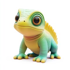 Fototapeta premium 3D icon of chameleon