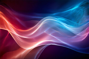 Modern blurred gradient multicolored abstract background for landing page website template design with geometric shape elements