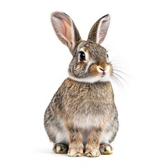 Obraz premium rabbit isolated on white background