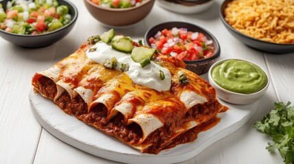 Enchiladas - Traditional Mexican food