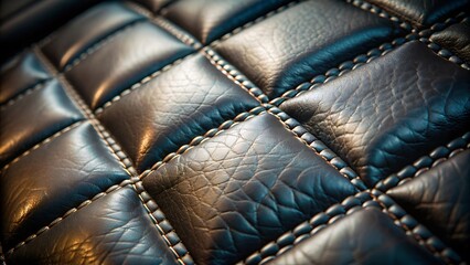 Obraz premium Premium White Leather Texture Close-Up for 4k best wallpaper ...