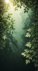 leaves in the forest