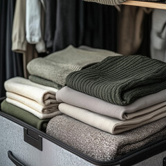 stack of clothes