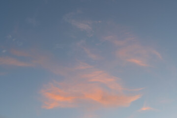 Sky with clouds