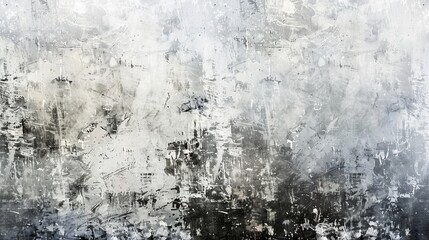 Abstract grunge texture background with a mix of black, white, and soft gray tones