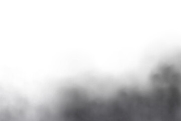 Transparent fog texture with special effects, isolated mist or smoke design element, ideal for aromatherapy concepts, vector PNG with smog or haze background