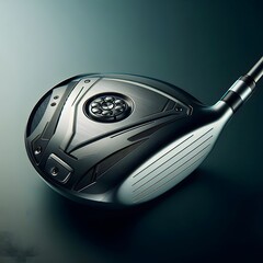 A sleek, modern golf club with a titanium driver head, designed for maximum distance 