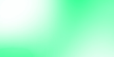 blurry gradient mint green white frosted glass effect abstract pastel monochrome background with blank space