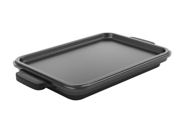 Large Electric Cooking Plate Isolated On Transparent Background