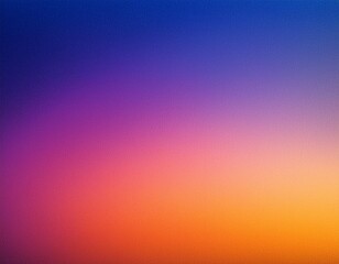 Purple orange blue pink grainy gradient background abstract poster design noise texture 