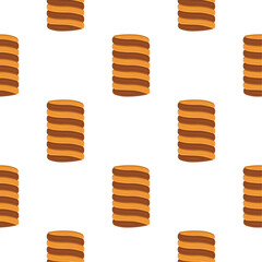 Pattern homemade cookie different taste in pastry biscuit
