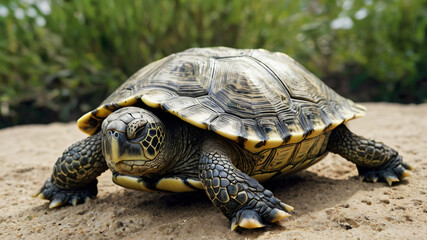 Fototapeta premium A turtle