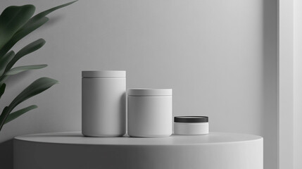 Elegant and Minimalistic Product Mockups Featuring Natural Elements, Shadows, and Modern Designs for Enhanced Visual Branding