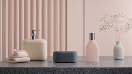 Elegant and Minimalistic Product Mockups Featuring Natural Elements, Shadows, and Modern Designs for Enhanced Visual Branding