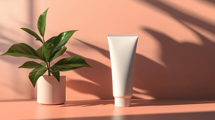 Elegant and Minimalistic Product Mockups Featuring Natural Elements, Shadows, and Modern Designs for Enhanced Visual Branding