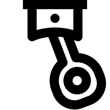 recommend clip art: piston black outline icon