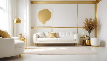 Photo interior modern design room 3d illustration
