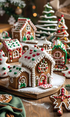 Activities and culture for New Year and Christmas festivals in the form of graphic advertising background