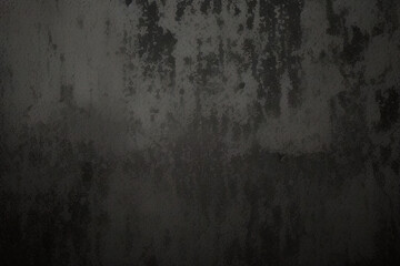 Fototapeta premium Rough Black wall slate texture rough background, dark concrete floor or old grunge background