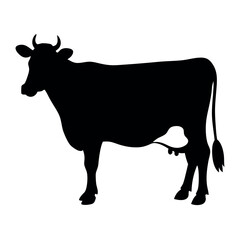 a Dairy Cow vector illustration