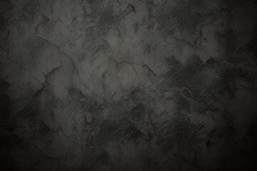 Abstract Black wall texture for pattern background. wide panorama picture. Black wall texture rough background dark concrete floor or old grunge background with black